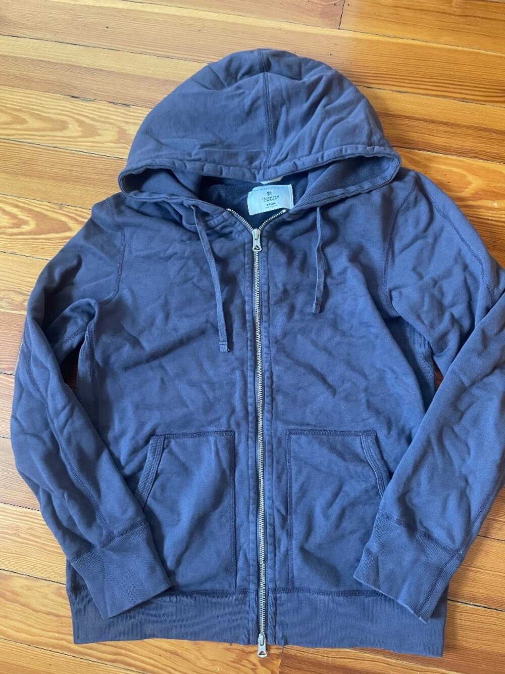 Reigning Champ Men's Zip-Up Hooded Sweatshirt
